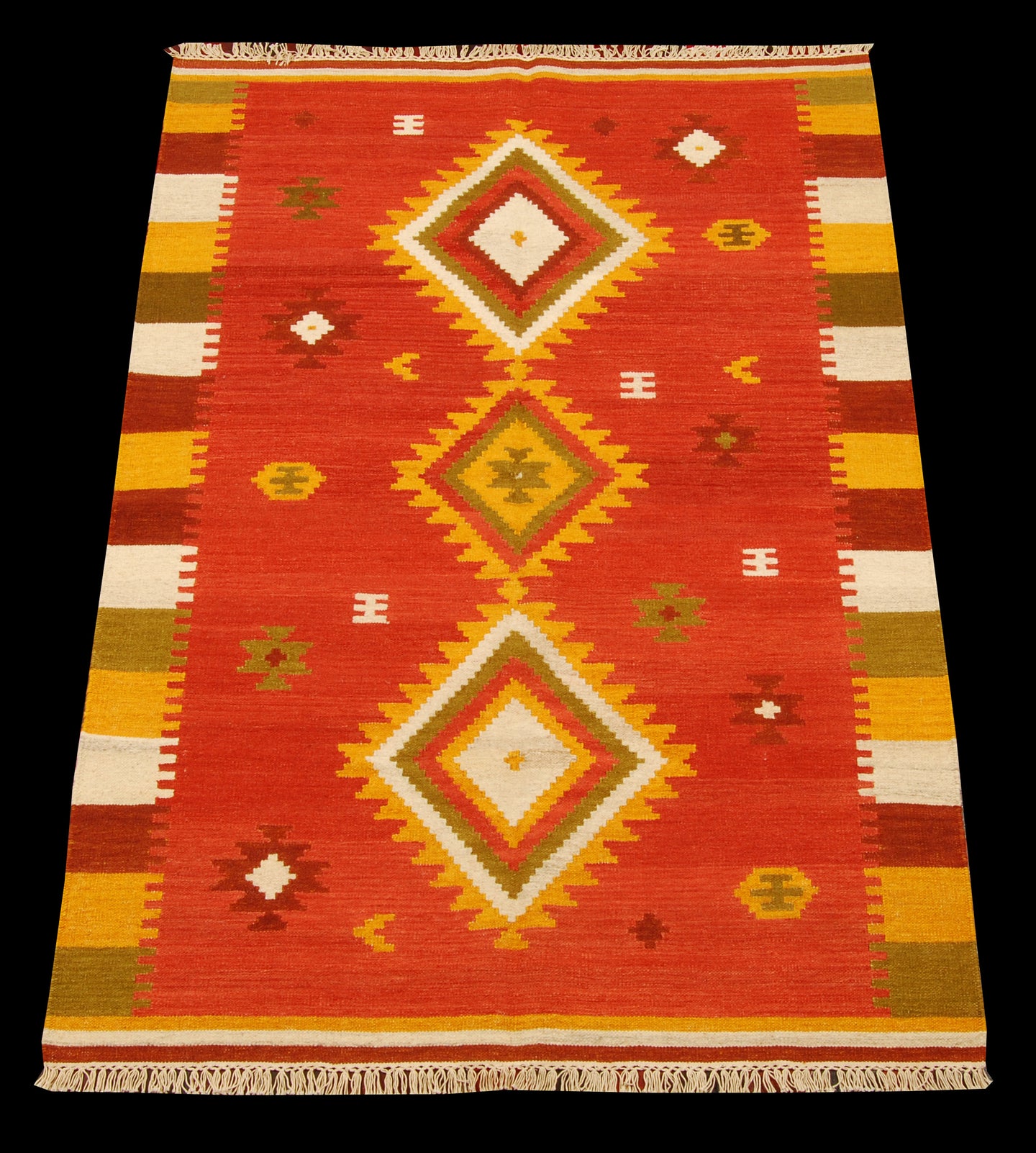 New Design Original Authentic Hand Made Kilim India 240x170 CM
