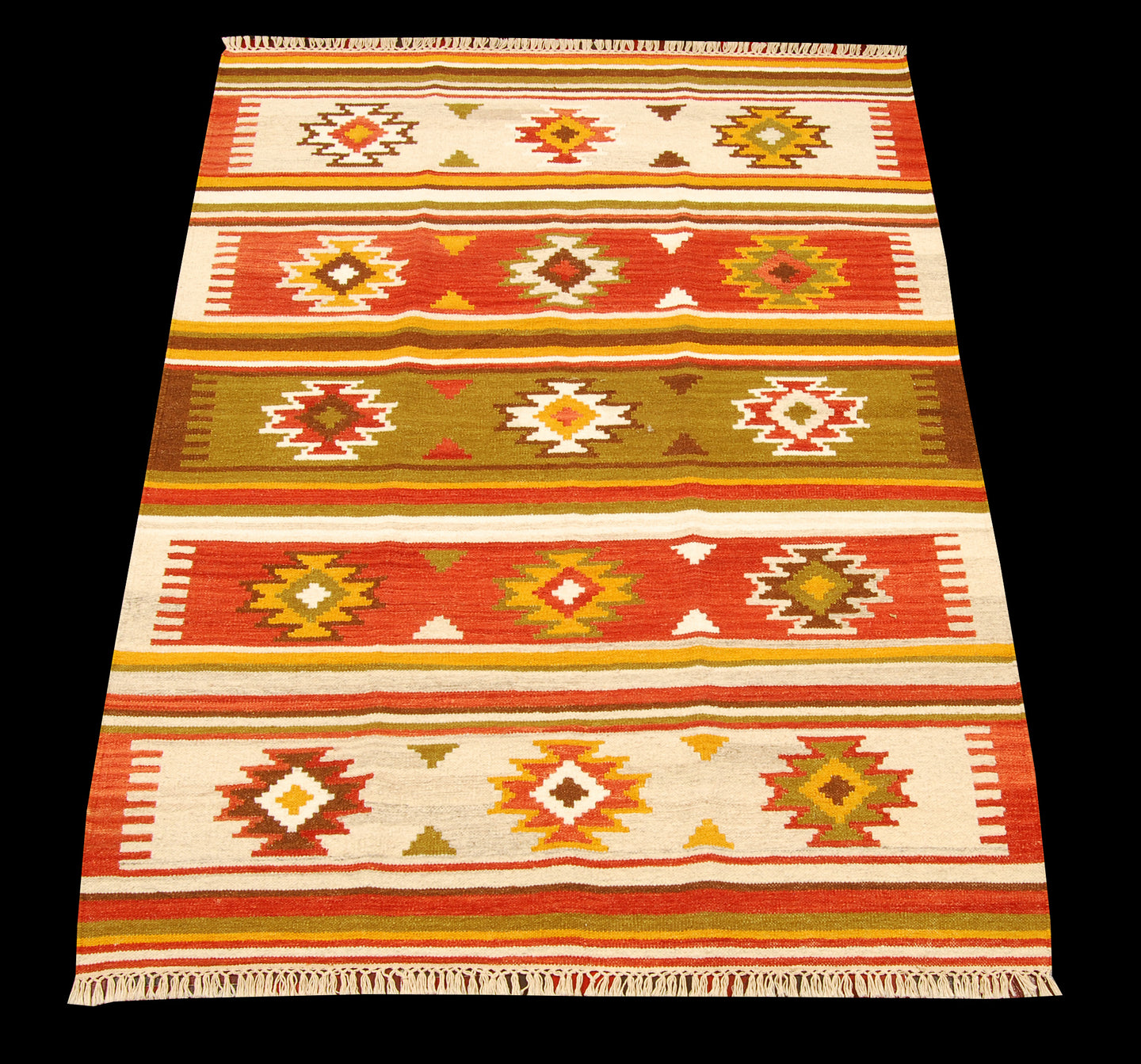 New Design Original Authentic Hand Made Kilim India 240x170 CM