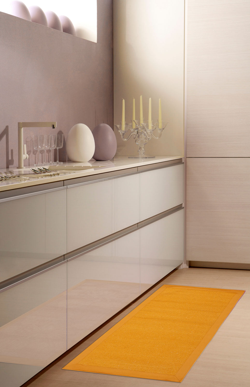 Galleria Farah1970 - 100x60 CM Kilim Fatto con telaio a mano lavabile in lava