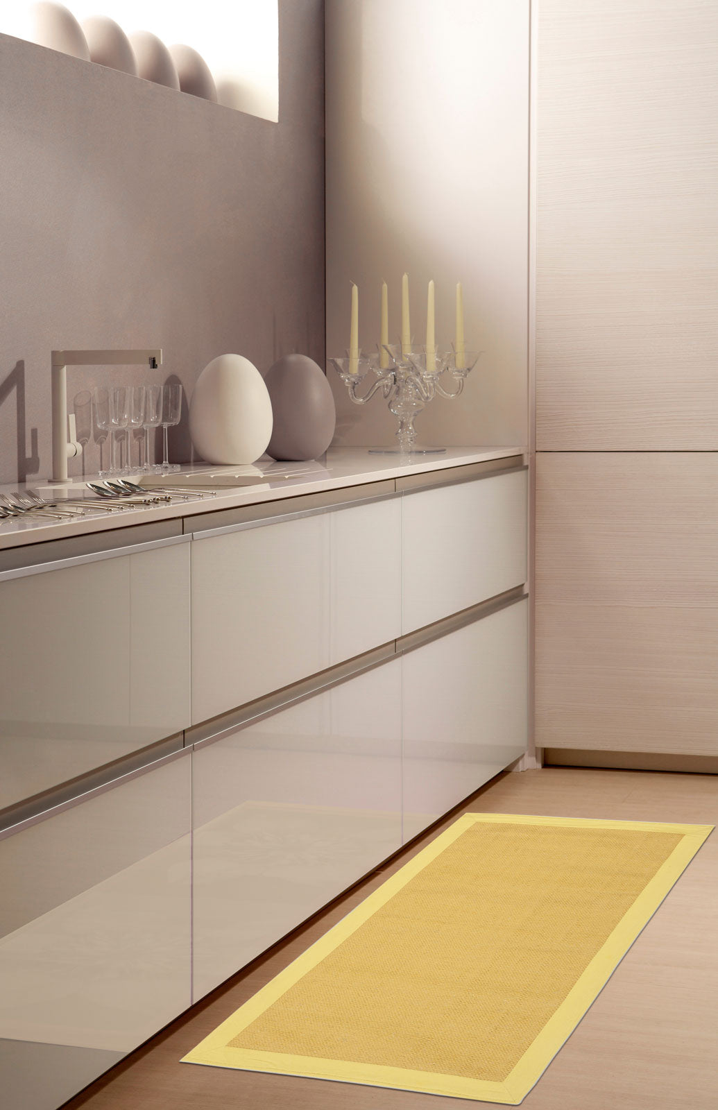 Galleria Farah1970 - 100x60 CM Kilim Fatto con telaio a mano lavabile in lava