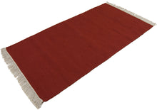 Carica l&#39;immagine nel visualizzatore di Gallery, ORIGINAL kelem ghelem kilim alfombras 140x70 CM
