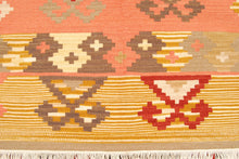 Carica l&#39;immagine nel visualizzatore di Gallery, 160x100 CM  80% lana 20% Cotone Kilim Original Authentic Hand Made 
