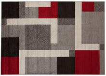 Carica l&#39;immagine nel visualizzatore di Gallery, Tappeto Moderno Nuovo con Telaio Meccanico Gazvin White - 230x160 Cm
