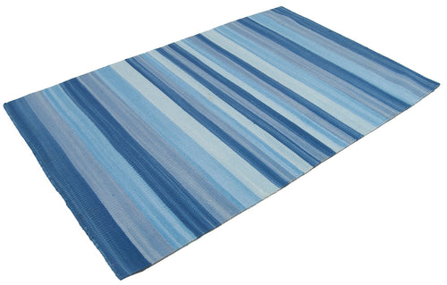 90X60 CM Autentik Kilim Kelem Original Hand Made Classic STYL - EASY TO CLEAN - DOUBLE FACE