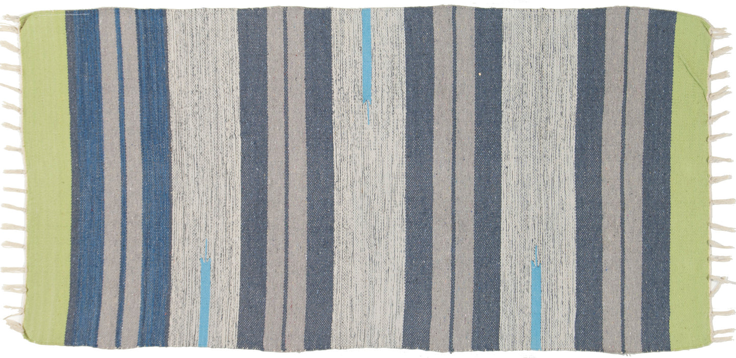 (Galleria Farah1970) - 140x70 CM Kilim Autentico, Originale e Fatto a Mano Id