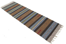 Carica l'immagine nel visualizzatore di Gallery, Kilim Autentico, Originale e Fatto a Mano Idea 200x60 CM
