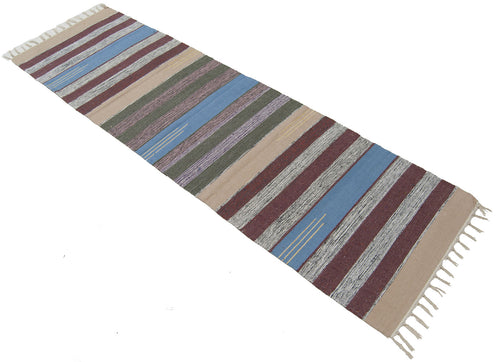 200x60 CM Kilim Autentico, Originale e Fatto a Mano Idea 200x60 CM