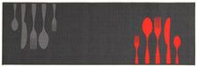 Lade das Bild in den Galerie-Viewer, ABC Tappeto La Cucina Dinner Grey 57 x 200 cm
