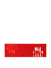 Lade das Bild in den Galerie-Viewer, ABC Opty Tappeto, Poliammide, 280 x 57 cm, Rosso
