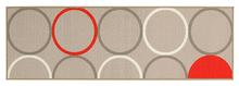Carica l&#39;immagine nel visualizzatore di Gallery, 120x57 CM Teppich Modern New Clematis Meccanic Made @GalleriaFarah1970
