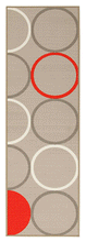 Carica l&#39;immagine nel visualizzatore di Gallery, 120x57 CM Teppich Modern New Clematis Meccanic Made @GalleriaFarah1970
