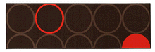 Lade das Bild in den Galerie-Viewer, ABC Opty Tappeto, Poliammide, 120x57
