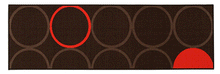 Lade das Bild in den Galerie-Viewer, ABC Opty Tappeto, Poliammide, 120x57
