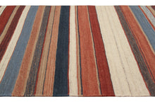 Carica l'immagine nel visualizzatore di Gallery, New Design Original Authentic Hand Made Kilim India CM 120x60
