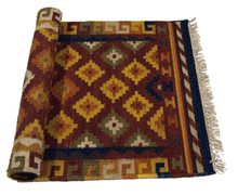 Carica l&#39;immagine nel visualizzatore di Gallery, Galleria Farah1970 - 120x60 CM Kilim Autentico, Originale e Fatto a Mano Idea
