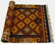 Carica l&#39;immagine nel visualizzatore di Gallery, Galleria Farah1970 - 120x60 CM Kilim Autentico, Originale e Fatto a Mano Idea
