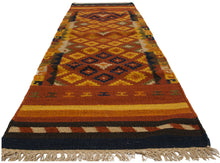 Carica l'immagine nel visualizzatore di Gallery, Originale kilim sivas cotone 200x60 cm- Galleria farah1970 
