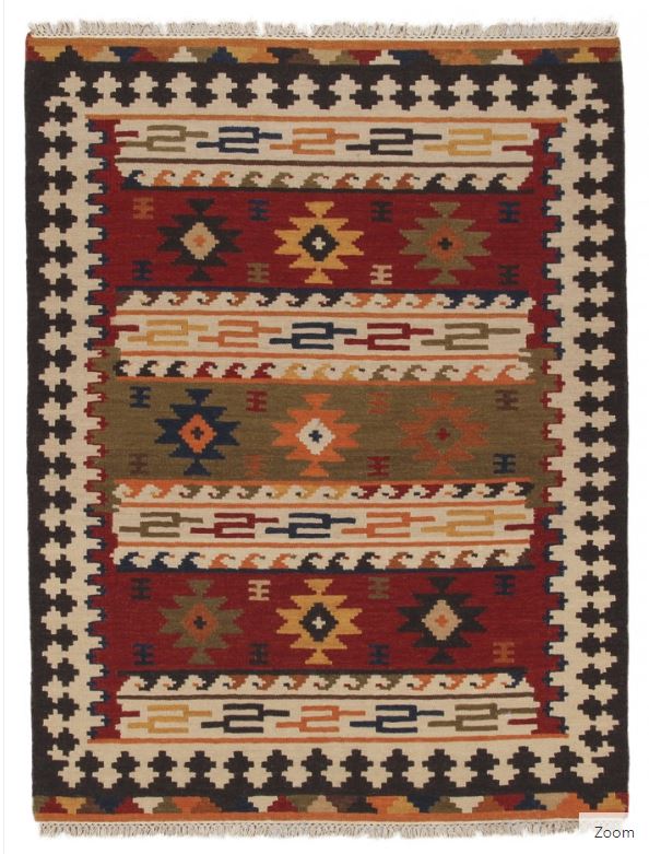 Kilim Autentico, Originale e Fatto a Mano 120x60 CM