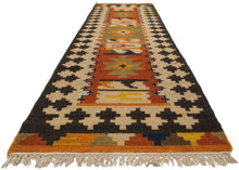 Load image into Gallery viewer, 200x60 CM Kilim Autentico, Originale e Fatto a Mano Ideale per la cucina
