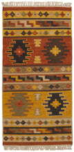 Load image into Gallery viewer, Galleria Farah1970 - 120x60 CM Kilim Autentico, Originale e Fatto a Mano Idea
