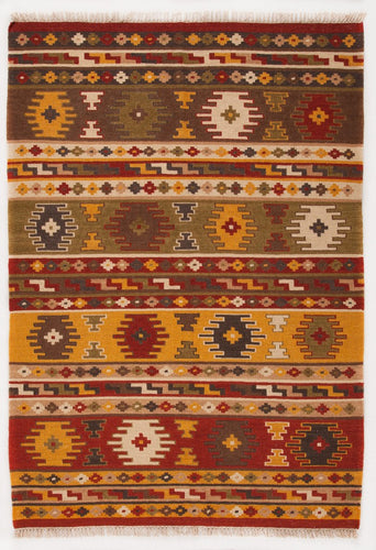 160x100 CM kilim indiano Sivas autentico originale