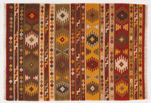 Load image into Gallery viewer, Kilim Zagros Tappeto, Rosso/Arancione/Multicolore, 300x200
