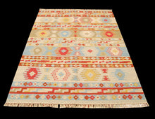 Carica l'immagine nel visualizzatore di Gallery, Autentik Kilim Kelem Original Hand Made 300x250 CM (galleriafarah1970)
