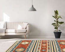 Lade das Bild in den Galerie-Viewer, Kilim TEPPICH india originale  CM 230x160 - Galleria Farah1970
