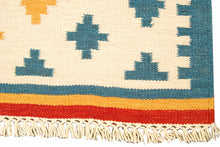 Load image into Gallery viewer, kilim indiano Sivas autentico originale cm 230x160
