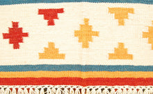 Load image into Gallery viewer, kilim indiano Sivas autentico originale cm 230x160
