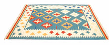 Load image into Gallery viewer, kilim indiano Sivas autentico originale cm 230x160
