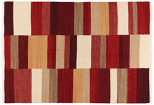 Carica l&#39;immagine nel visualizzatore di Gallery, Kilim Tapis india originale Blue CM 300x250 - Galleria Farah1970
