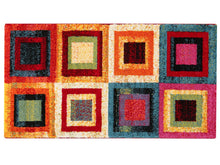 Carica l'immagine nel visualizzatore di Gallery, 200x200 CM Tappeto Moderno Quadrato Nuovo con Telaio Meccanico Finito a Mano
