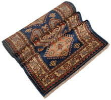 Carica l&#39;immagine nel visualizzatore di Gallery, Cm 277x65 Tappeto Carpets Rugs Pakistano Afgano Ozbek -Galleria Farah1970
