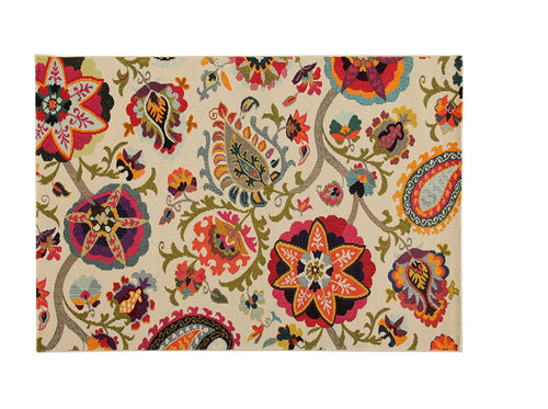 Tappeto Moderno Nuovo con Telaio Meccanico - 190x133 Cm - (GalleriaF