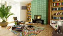 Load image into Gallery viewer, Galleria Farah1970 - 230x160 CM TAPPETO Autentico, Originale e Fatto a Macchi
