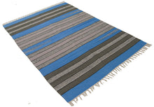 Load image into Gallery viewer, 180x120 CM Indian kilim made perfect hand office kitchen
