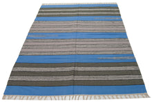 Lade das Bild in den Galerie-Viewer, 180x120 CM Indian kilim made perfect hand office kitchen
