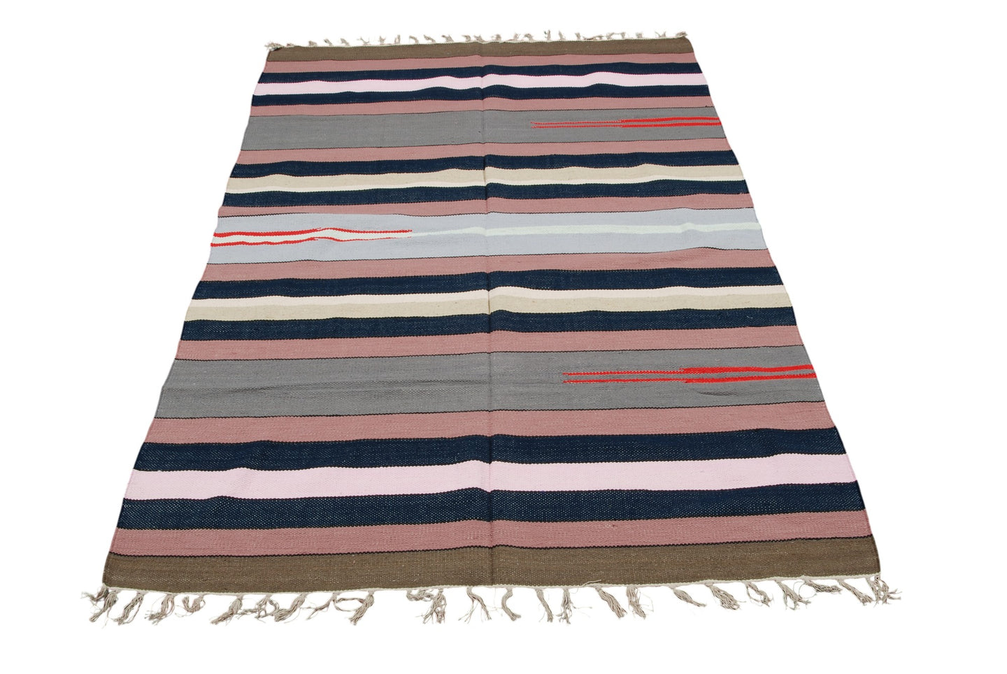 Galleria Farah1970 - 180x120 CM Kilim Autentico, Originale e Fatto a Mano Ide