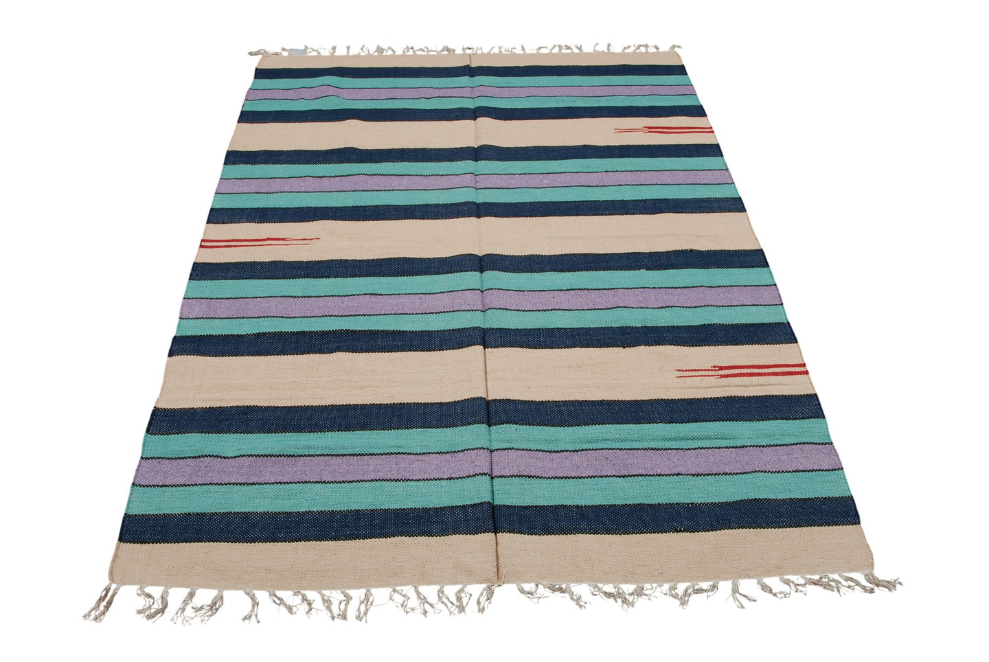 Galleria Farah1970 - 180x120 CM Kilim Autentico, Originale e Fatto a Mano Ide