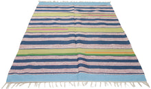 Carica l'immagine nel visualizzatore di Gallery, Indian Hand mde Kilim Cotton 180x120 CM
