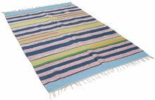 Carica l'immagine nel visualizzatore di Gallery, Indian Hand mde Kilim Cotton 180x120 CM
