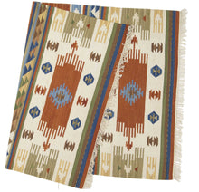 Load image into Gallery viewer, Kilim original, authentisch handgemacht mit Echtheitszertifikat 200x140
