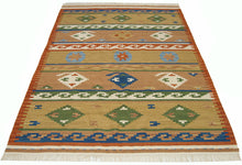 Carica l&#39;immagine nel visualizzatore di Gallery, TEPPICH NEW KILIM 80% WOOL 20% COTTON 110x60 CM  #GalleriaFarah1970
