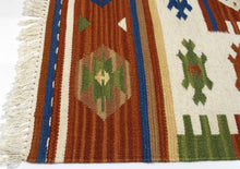 Carica l&#39;immagine nel visualizzatore di Gallery, Autentik Kilim Kelem Original Hand Made Classic STYL 140x70 CM 
