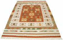 Lade das Bild in den Galerie-Viewer, India Occasion Tappis Teppich Rugs 200 X 140 CM-
