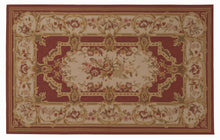 Lade das Bild in den Galerie-Viewer, Aubusson Mezzopunto Classico Floreale Francia Design - 152x91 Cm
