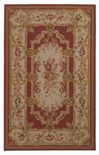 Carica l&#39;immagine nel visualizzatore di Gallery, Aubusson Mezzopunto Classico Floreale Francia Design - 152x91 Cm

