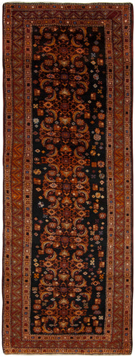 275x100 CM Tappeto Autentico Originale Annodato a Mano Con Certificato Autentici