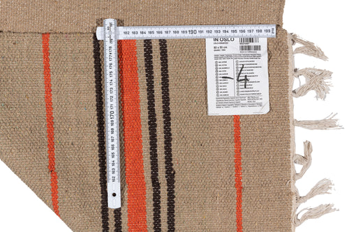 ( Machine washable 30° )Kilim Original Authentic Hand Made 80x50 CM